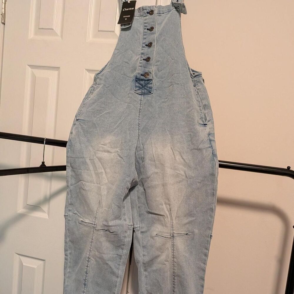 Chartou Women's Blue overalls